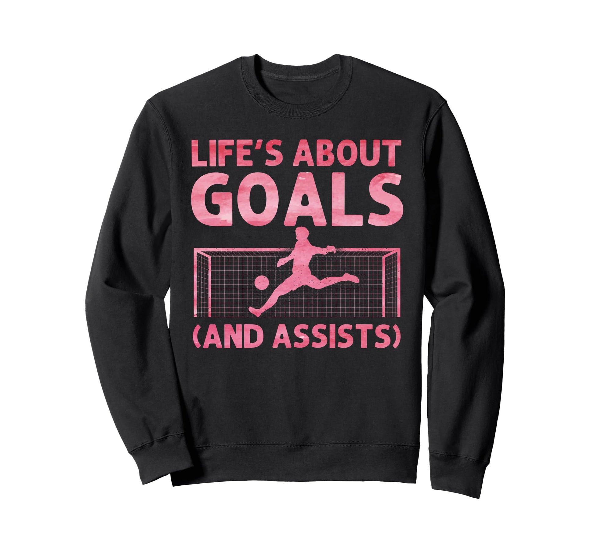 Funny Soccer Art Gag Soccer Player Sweatshirt - Casual Everyday Wear Unisex - T-Shirt, Sweatshirt, Hoodie