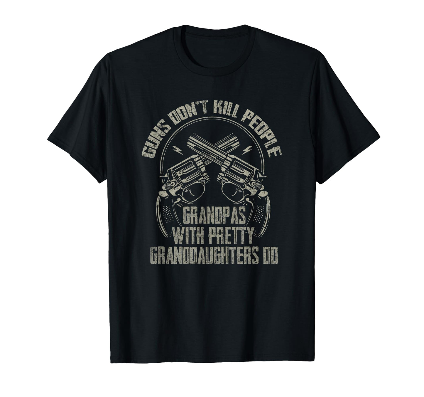 Guns Dont Kill People Funny Sarcastic T-Shirt - Custom Art Print Men Women - T-Shirt, Sweatshirt, Hoodie