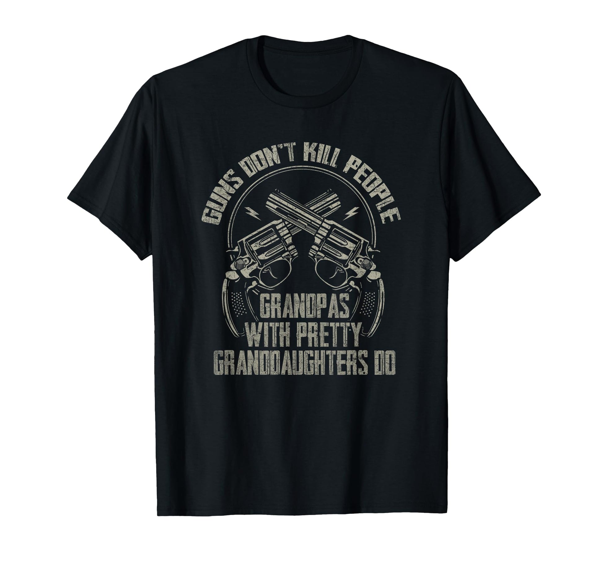 Guns Dont Kill People Funny Sarcastic T-Shirt - Custom Art Print Men Women - T-Shirt, Sweatshirt, Hoodie