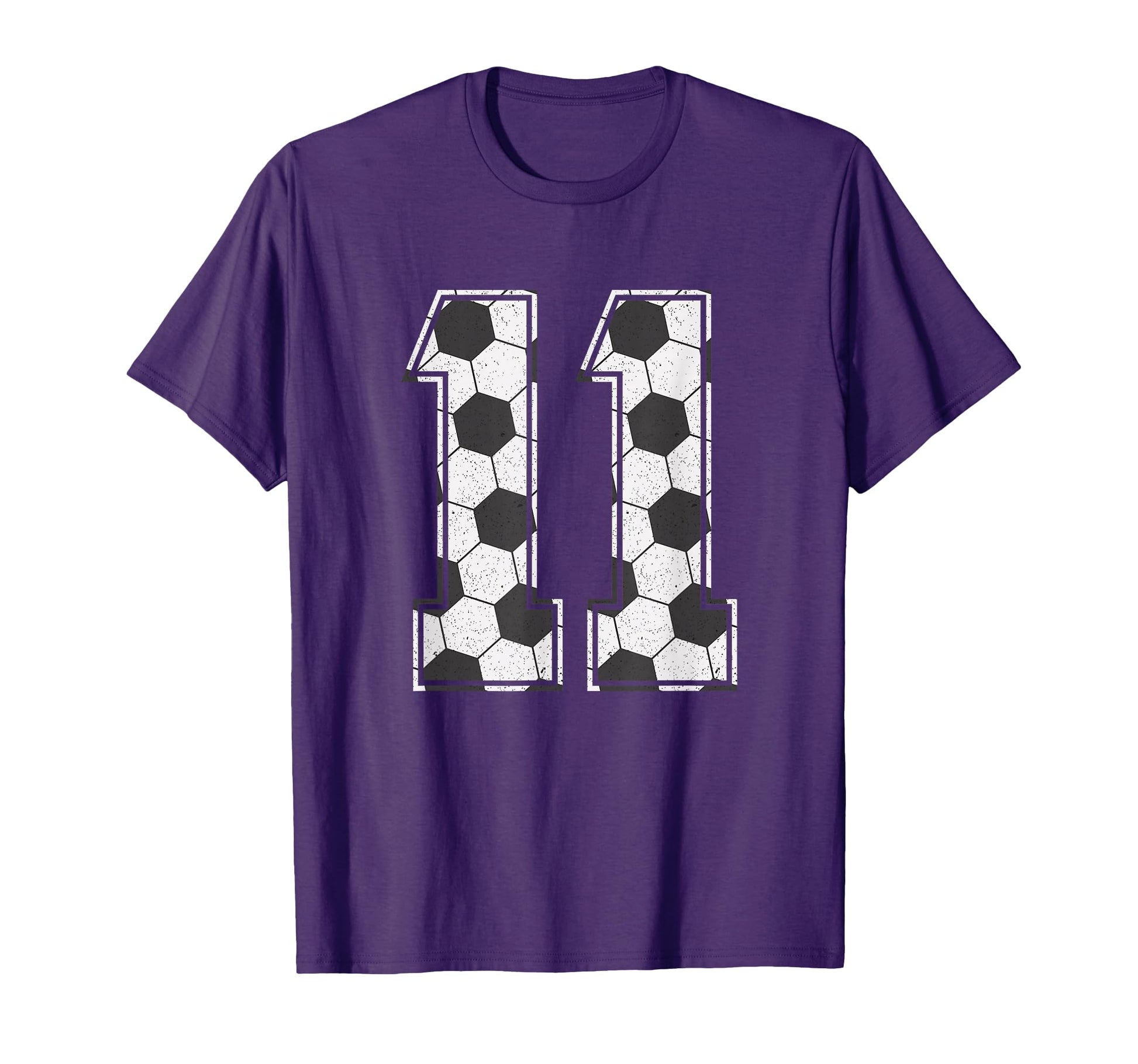 Soccer Player Number 11 Eleven T-Shirt - Fun Novelty Design for Adults - T-Shirt, Sweatshirt, Hoodie