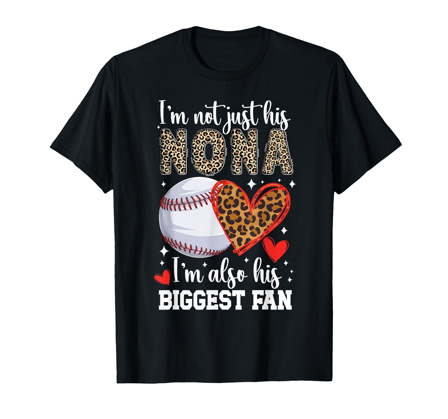 His Biggest Fan Baseball Nona Baseball T-Shirt - Streetwear Style Unisex - T-Shirt, Sweatshirt, Hoodie