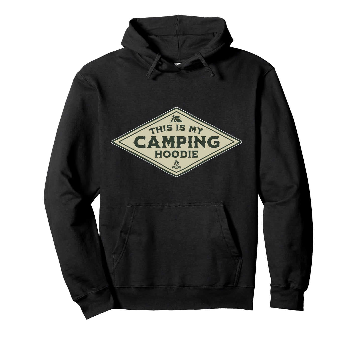 This Is My Campfire Campers Hikers Hoodie - Fun Novelty Design for Adults - T-Shirt, Sweatshirt, Hoodie