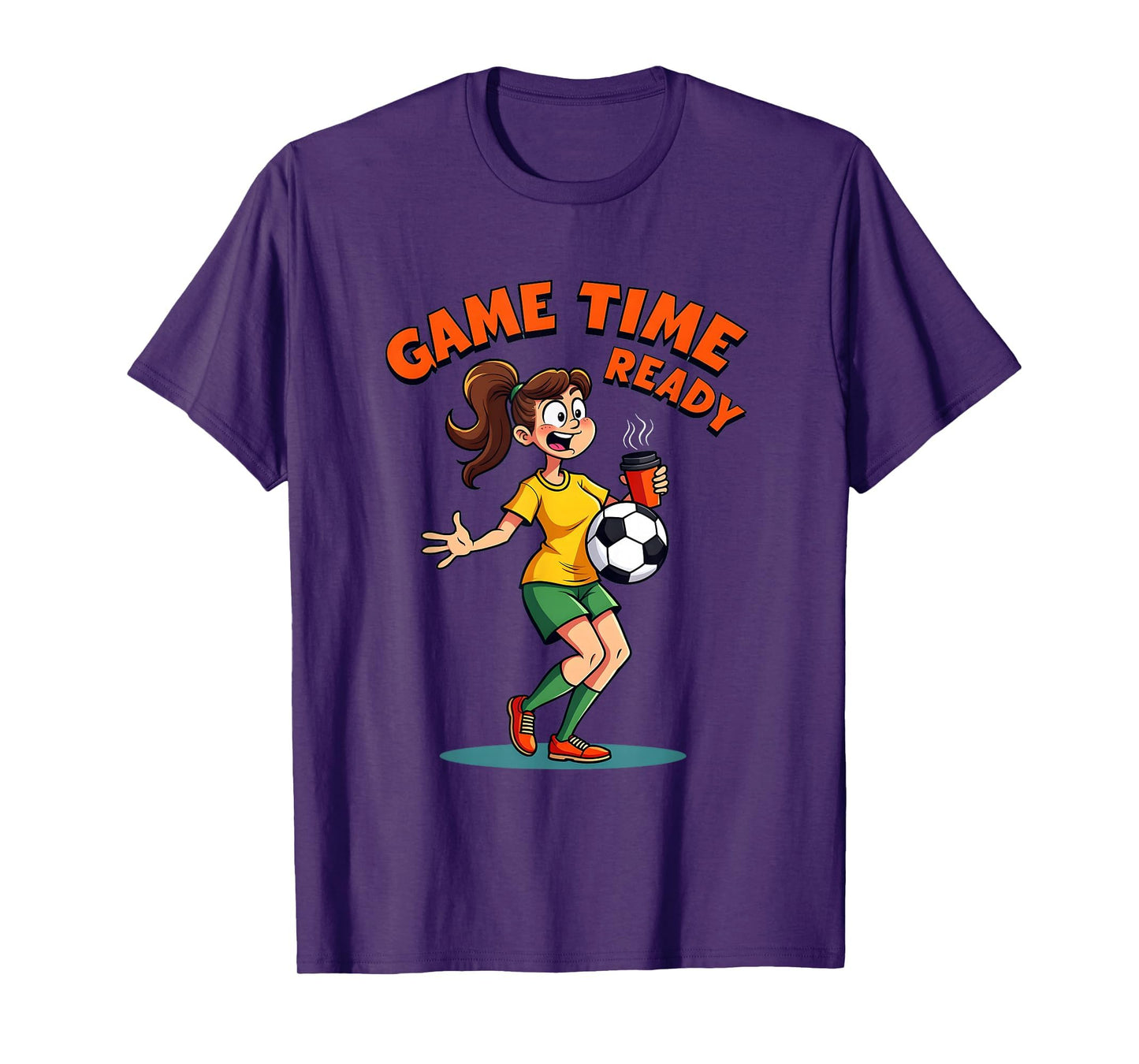 Game Time Ready Soccer Mom T-Shirt - Unique Graphic Men Women - T-Shirt, Sweatshirt, Hoodie
