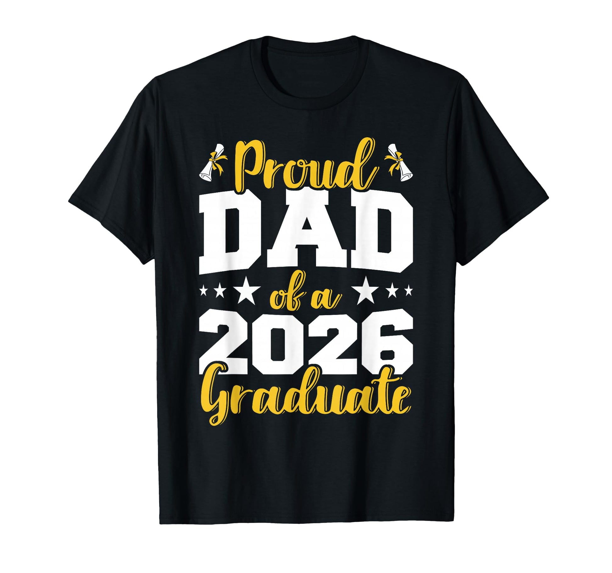 Mens Proud Dad 2026 Graduate Senior T-Shirt - Trendy Graphic for Adults - T-Shirt, Sweatshirt, Hoodie