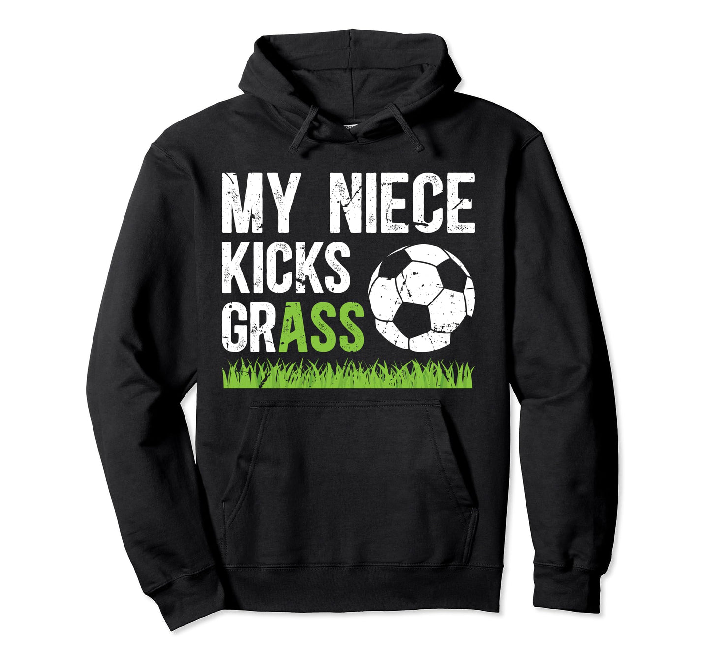 My Niece Soccer Uncle Soccer Player Hoodie - Unique Graphic for Adults - T-Shirt, Sweatshirt, Hoodie