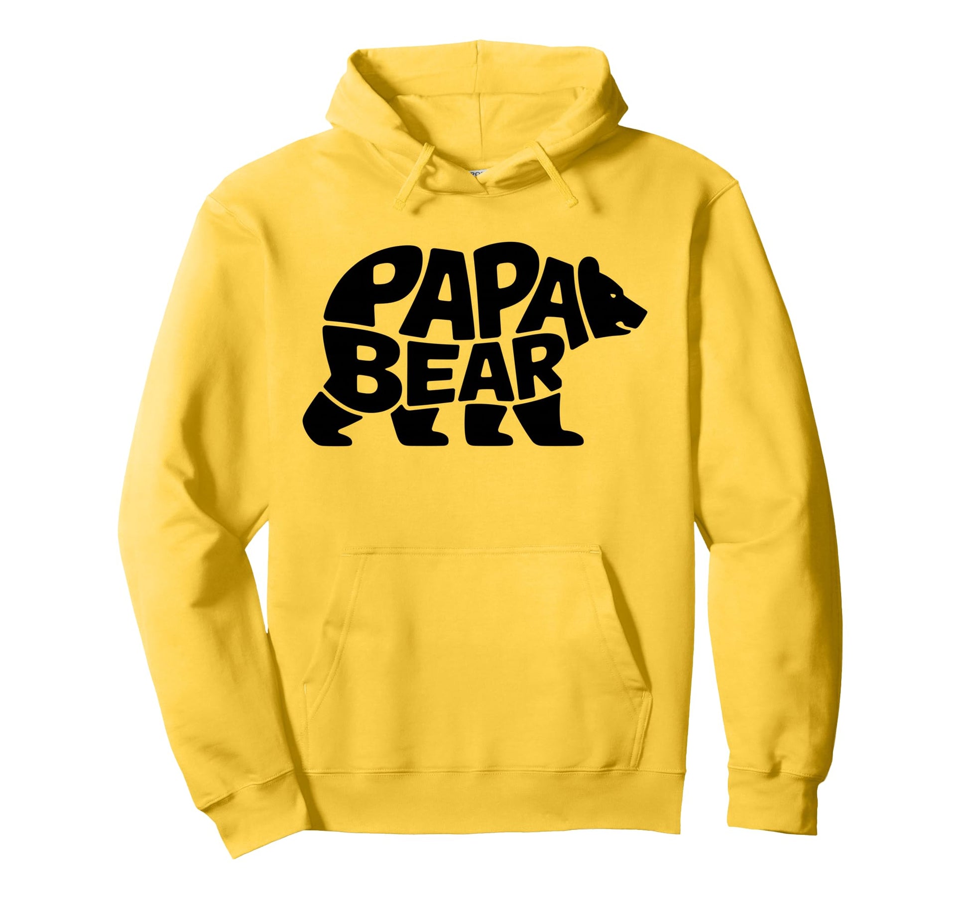 Papa Bear Dad Father Polar Bear Hoodie - Minimalist Print Unisex - T-Shirt, Sweatshirt, Hoodie
