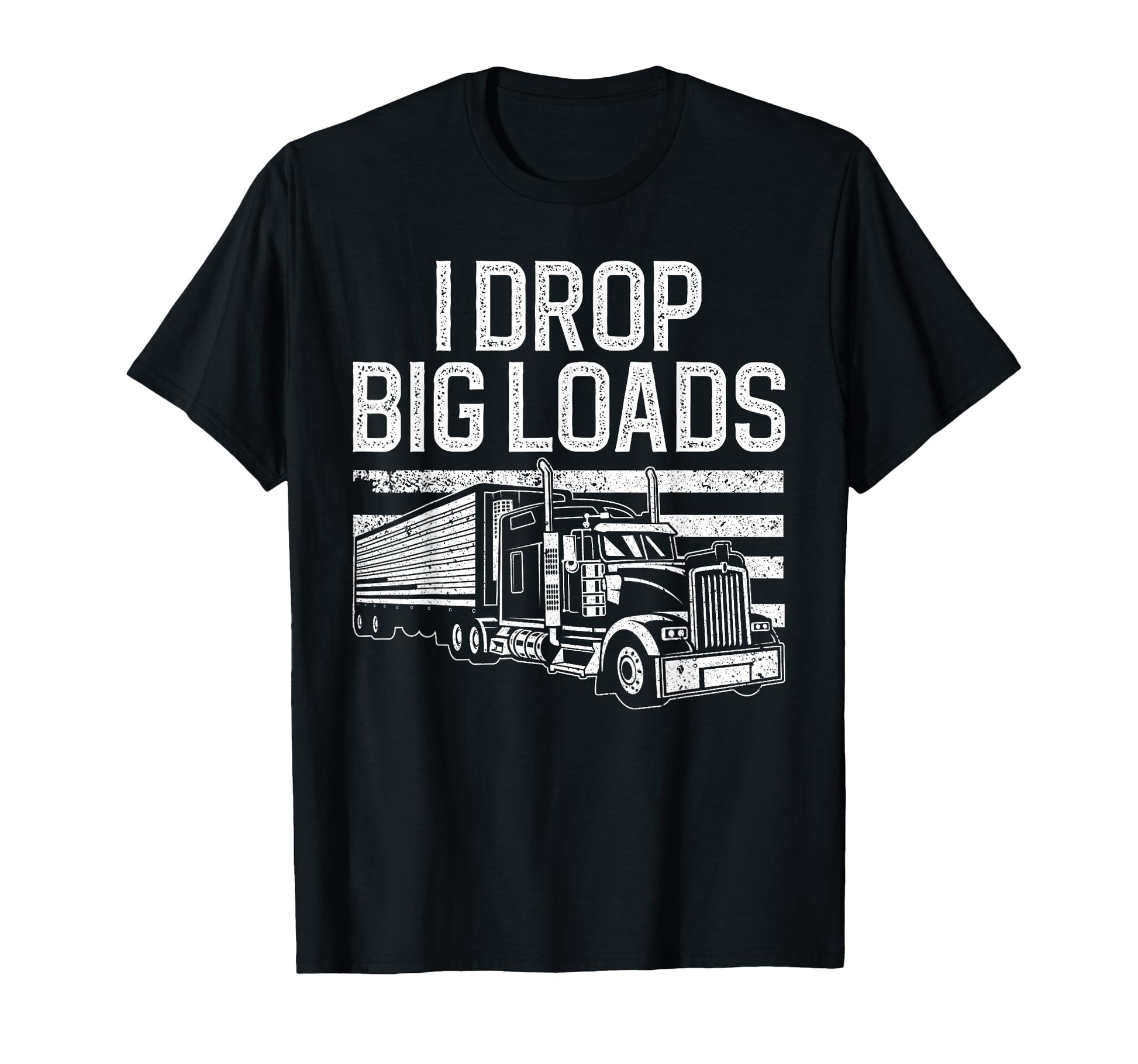 Funny Trucker Semi Truck Driver Lover T-Shirt - Graphic Print Men Women - T-Shirt, Sweatshirt, Hoodie