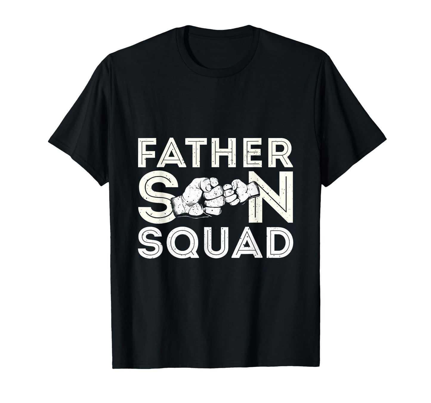Father Son Squad Fathers Day Matching T-Shirt - Custom Art Print Men Women - T-Shirt, Sweatshirt, Hoodie
