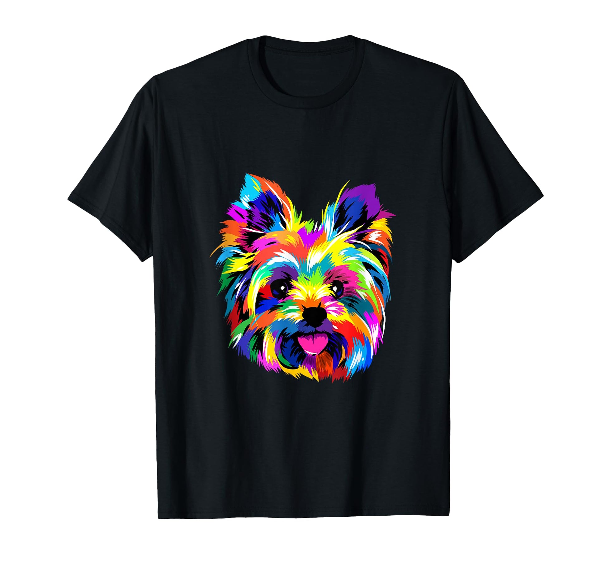 Pop Art Yorkshire Terrier Dog Lover T-Shirt - Aesthetic Graphic for Adults - T-Shirt, Sweatshirt, Hoodie