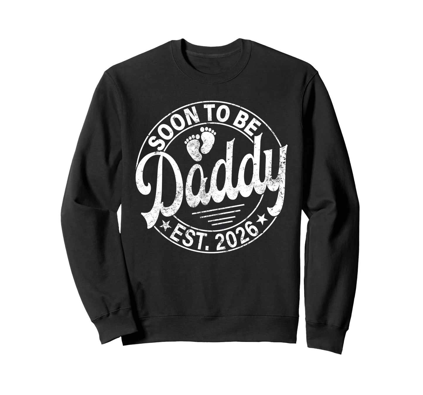 Soon To Be Daddy Est 2026 Pregnancy Sweatshirt - Custom Art Print Unisex - T-Shirt, Sweatshirt, Hoodie