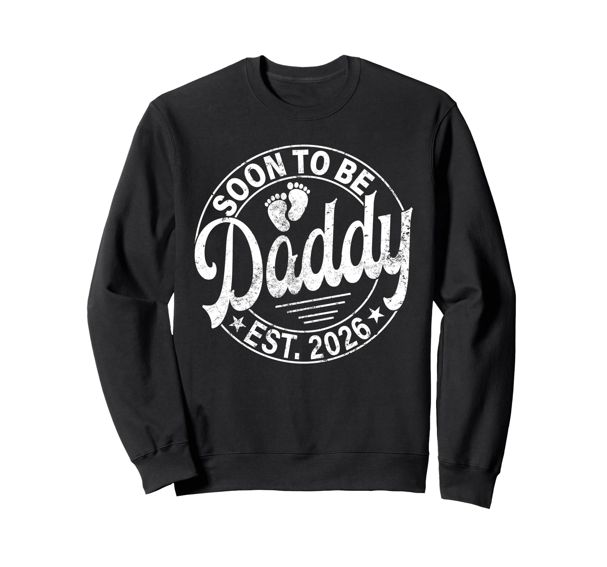 Soon To Be Daddy Est 2026 Pregnancy Sweatshirt - Custom Art Print Unisex - T-Shirt, Sweatshirt, Hoodie