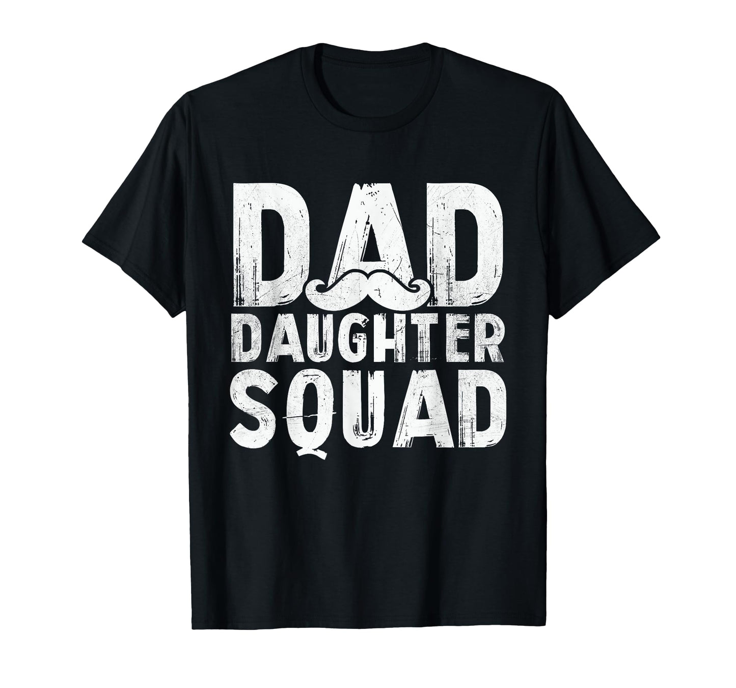 Dad Daughter Squad Matching Father T-Shirt - Custom Art Print Men Women - T-Shirt, Sweatshirt, Hoodie