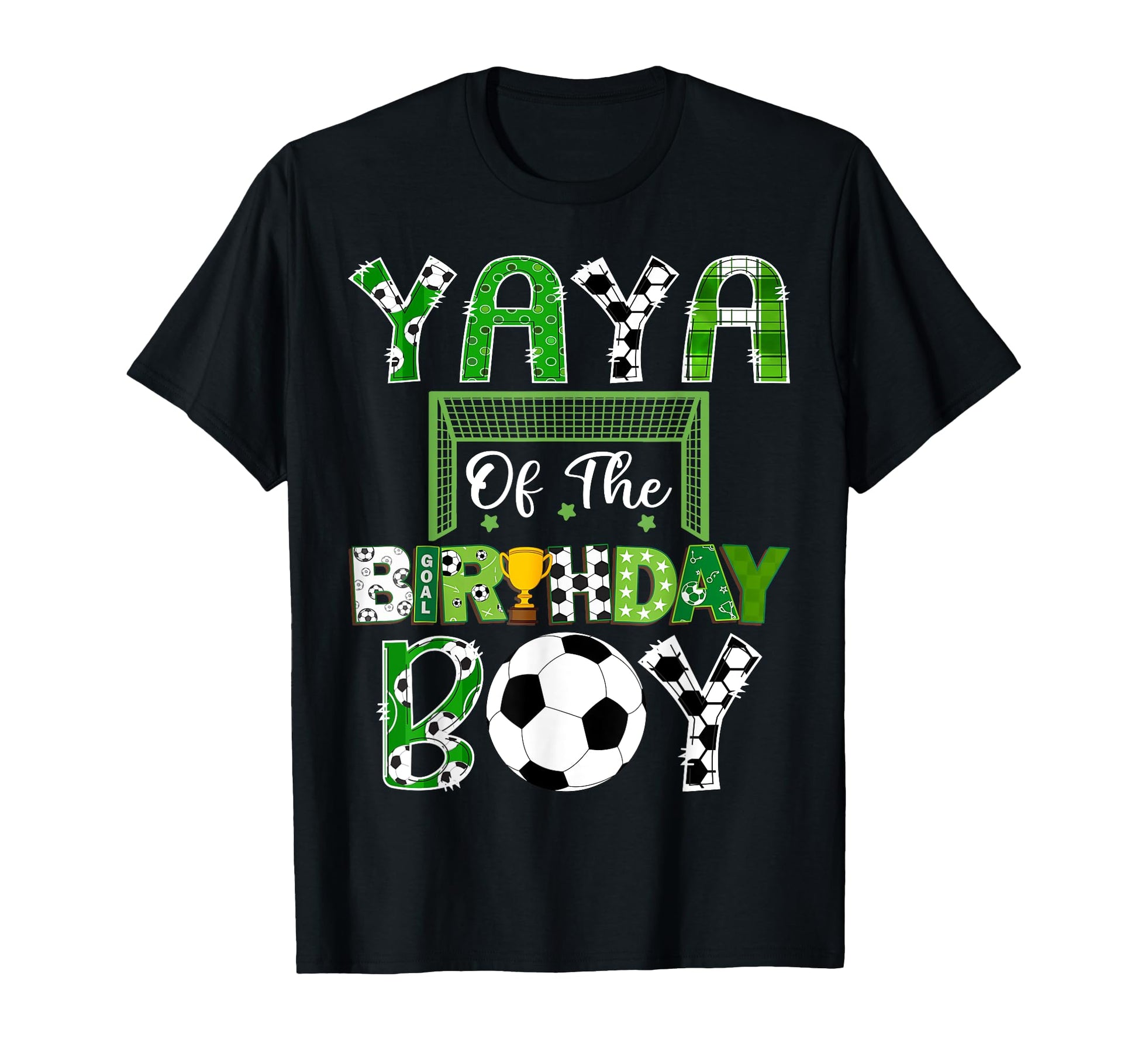 Yaya Birthday Soccer Lover Game T-Shirt - Casual Everyday Wear for Adults - T-Shirt, Sweatshirt, Hoodie