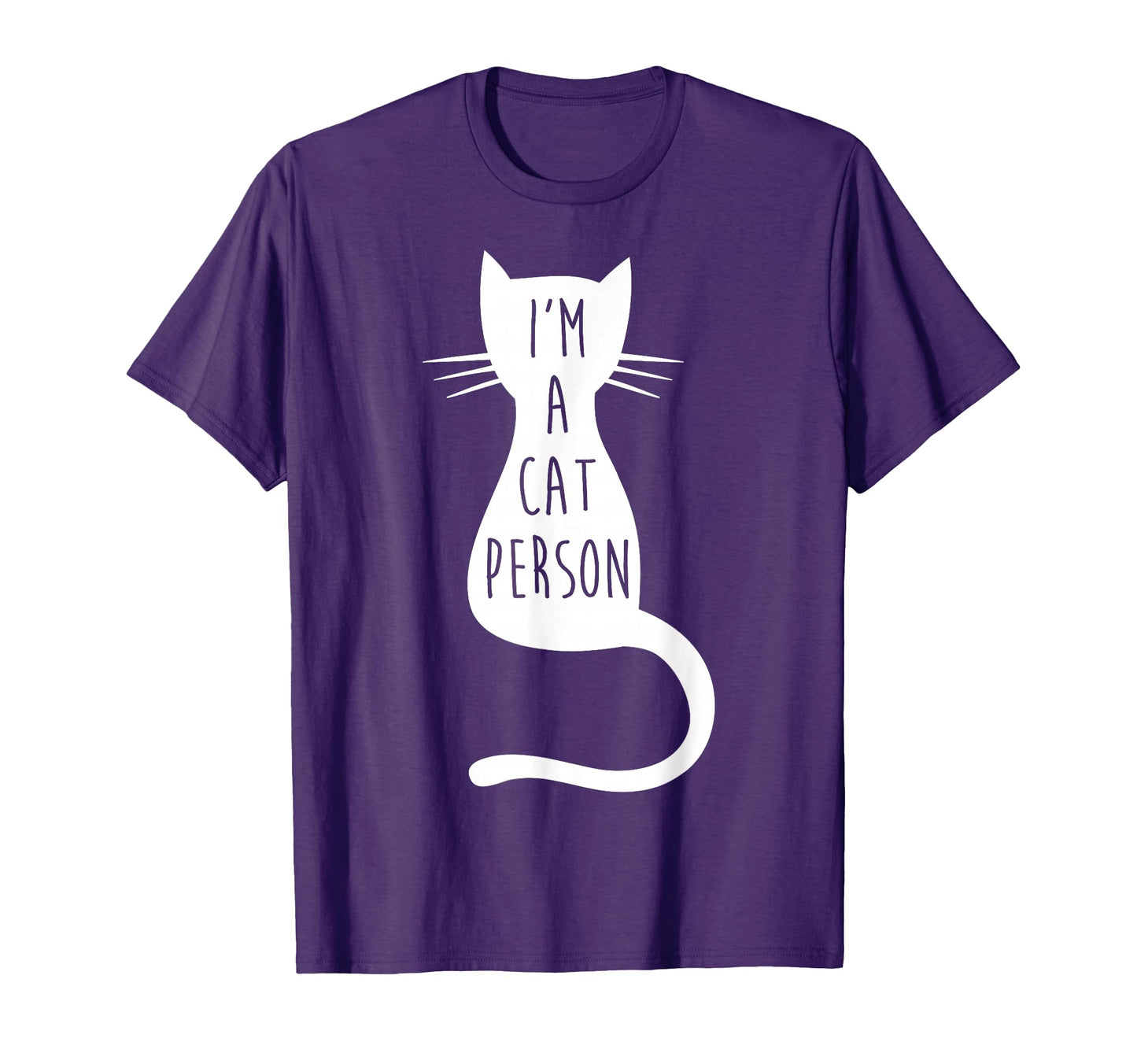 Cat Shirts Funny Cat Im Cat Person T-Shirt - Minimalist Print for Adults - T-Shirt, Sweatshirt, Hoodie
