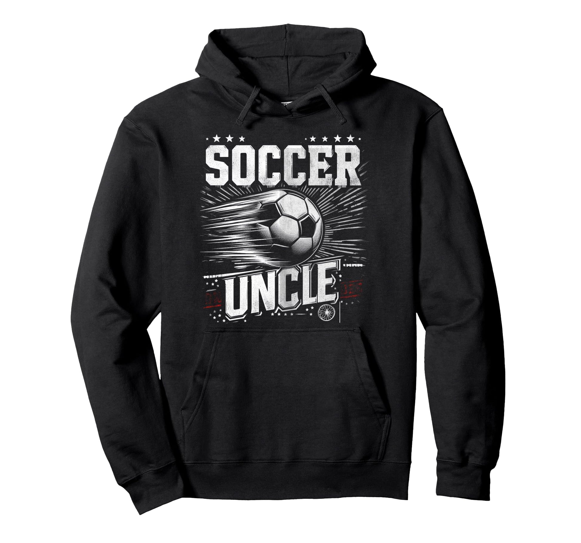 Soccer Uncle Football Lover Gifts Hoodie - Custom Art Print Men Women - T-Shirt, Sweatshirt, Hoodie
