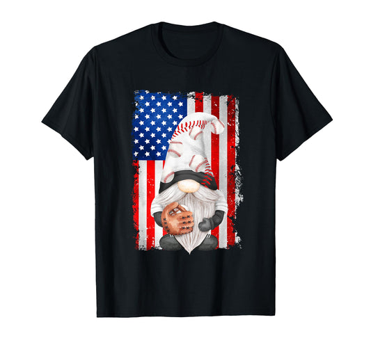 Baseball Catcher Dad American Flag T-Shirt - Minimalist Print Unisex - T-Shirt, Sweatshirt, Hoodie