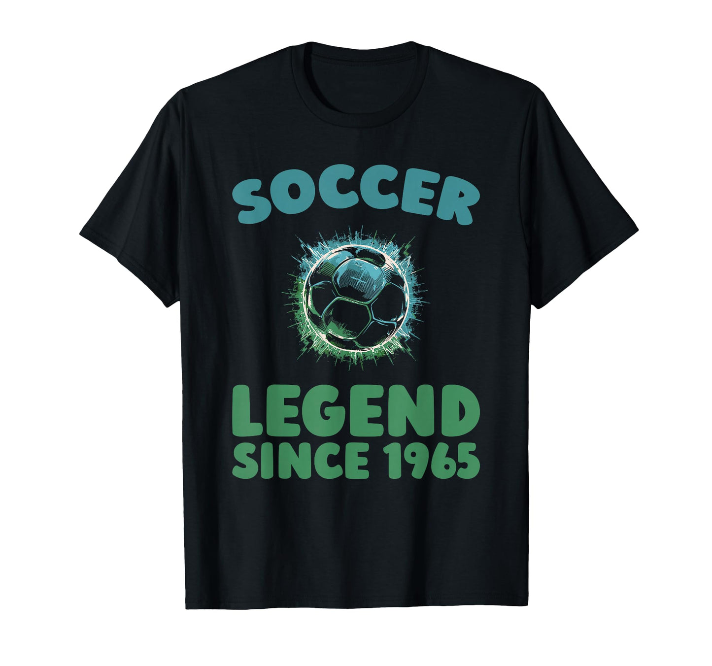 Born 1965 Sports Player Team Soccer T-Shirt - Aesthetic Graphic Unisex - T-Shirt, Sweatshirt, Hoodie