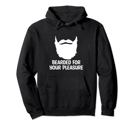 Bearded Guy Funny Beard Lover Hoodie - Casual Everyday Wear Unisex - T-Shirt, Sweatshirt, Hoodie