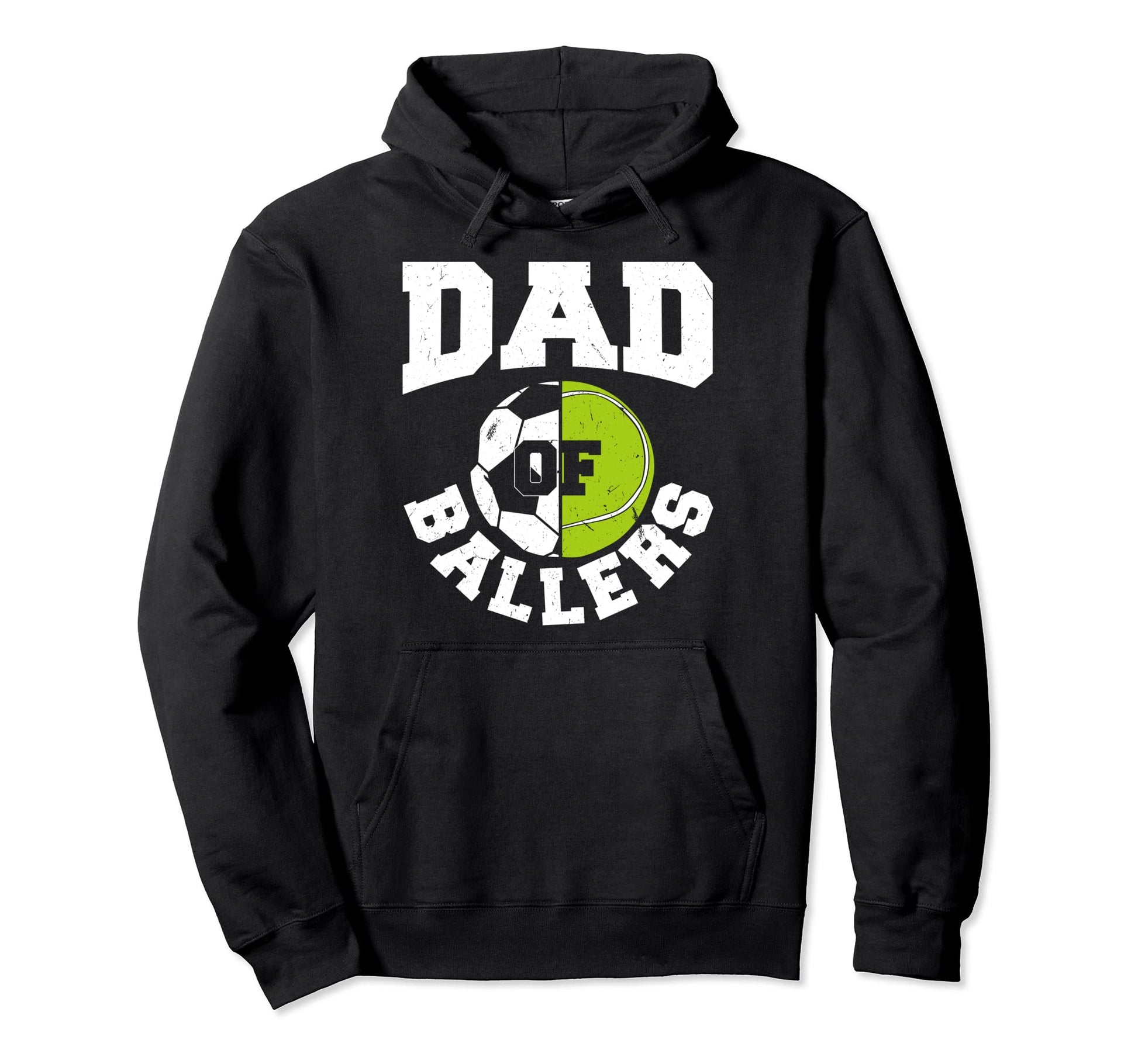 Dad Ballers Fathers Day Ball Papa Hoodie - Streetwear Style Men Women - T-Shirt, Sweatshirt, Hoodie