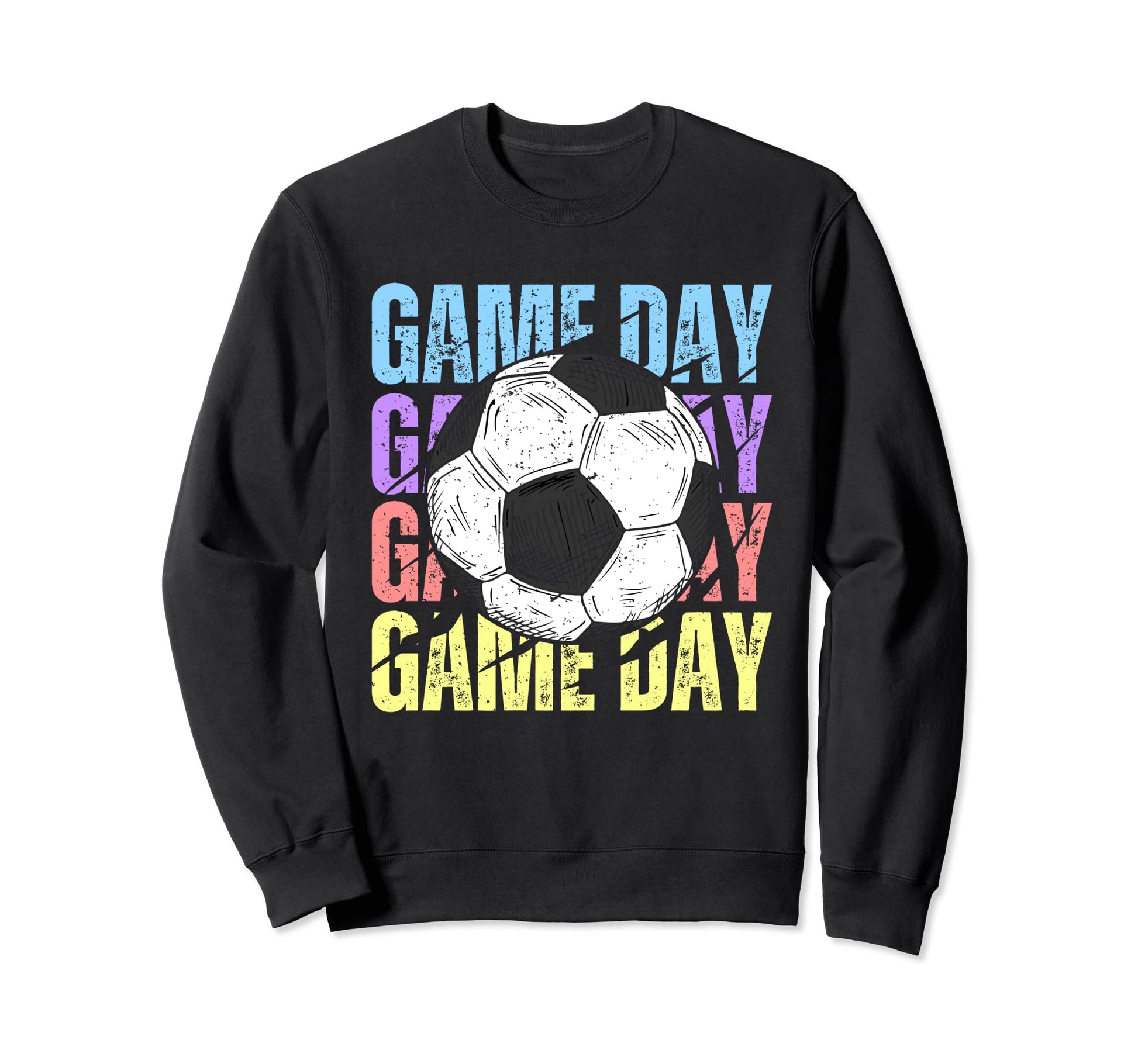 Game Day Soccer Lovers Mom Sweatshirt - Streetwear Style for Adults - T-Shirt, Sweatshirt, Hoodie