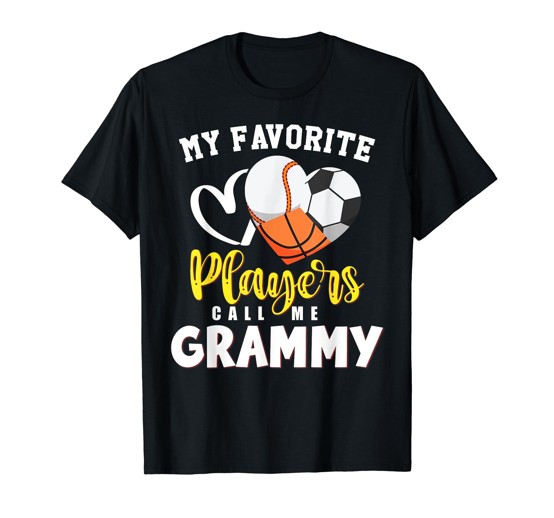Grammy My Favorite Baseball T-Shirt - Casual Everyday Wear Men Women - T-Shirt, Sweatshirt, Hoodie