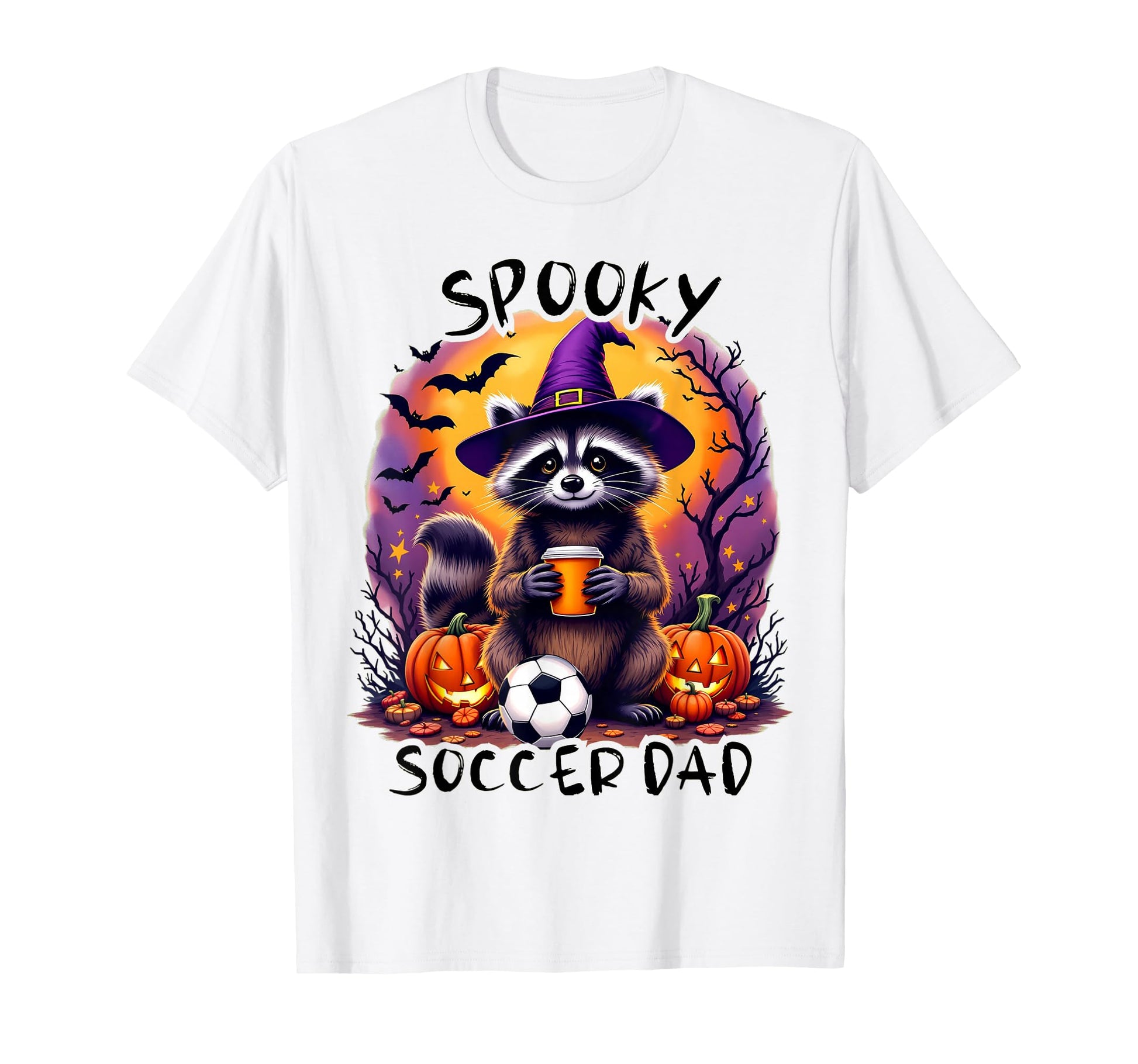 Halloween Soccer Dad Feral Soccer Dad T-Shirt - Trendy Graphic Men Women - T-Shirt, Sweatshirt, Hoodie