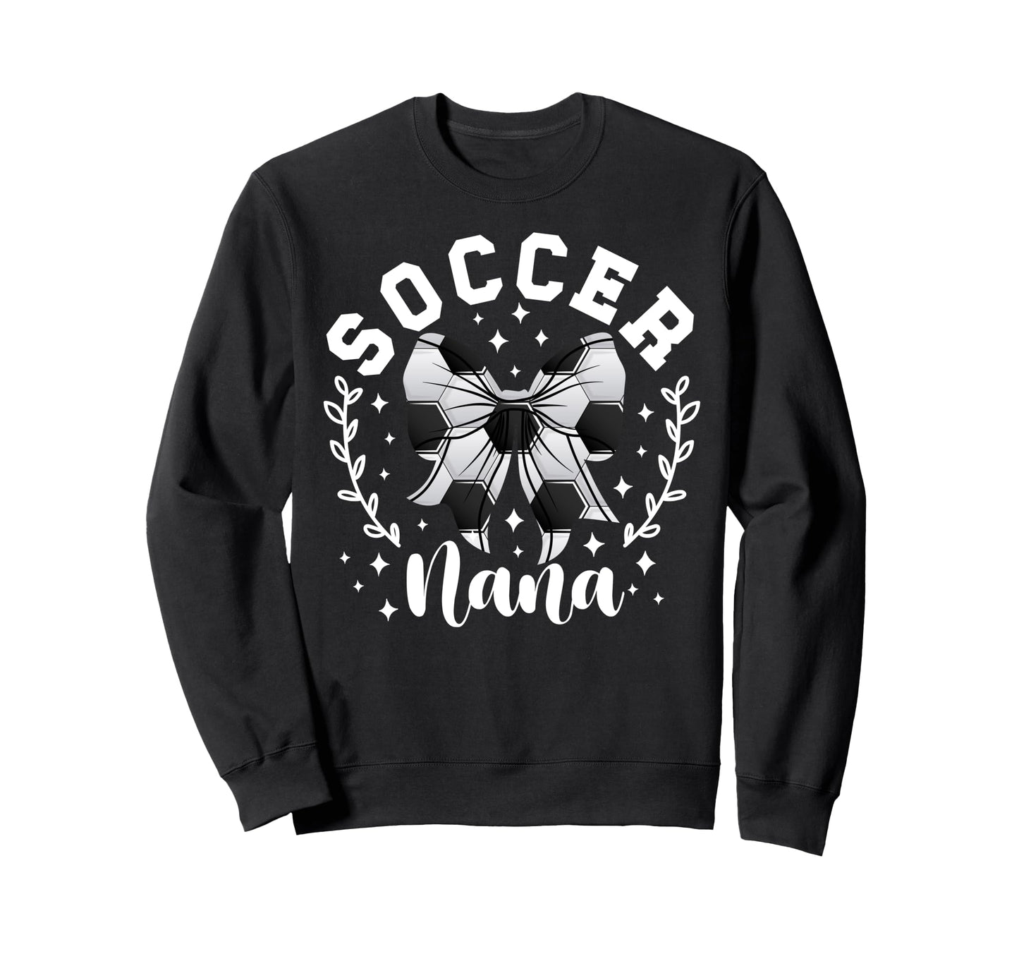 Soccer Nana Grandma Nana Soccer Sweatshirt - Custom Art Print Unisex - T-Shirt, Sweatshirt, Hoodie