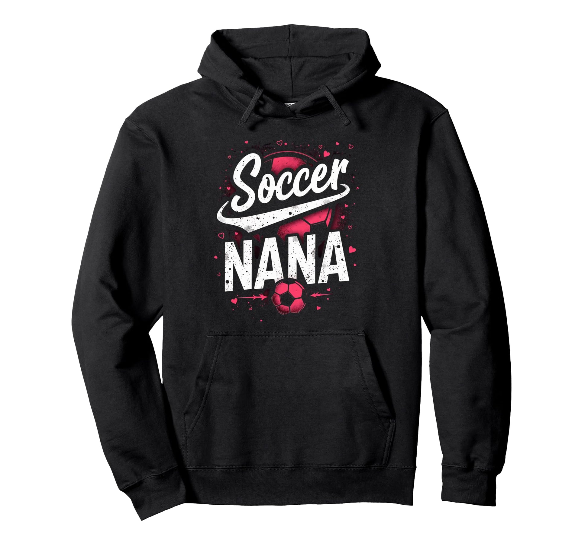 Proud Soccer Nana Funny Grandma Lover Hoodie - Aesthetic Graphic Men Women - T-Shirt, Sweatshirt, Hoodie