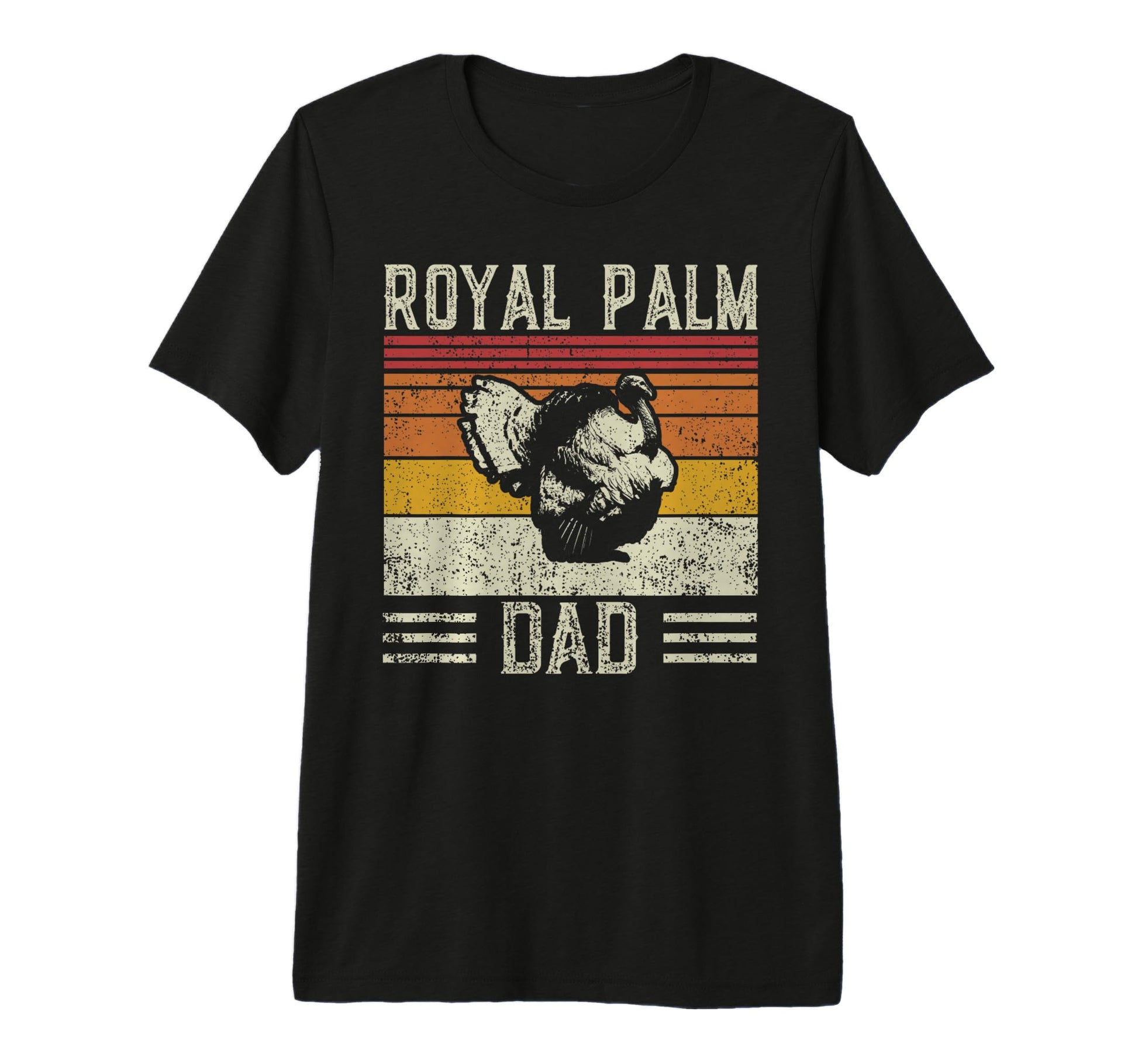 Best Turkey Dad Royal Palm T-Shirt - Novelty Apparel Unisex - T-Shirt, Sweatshirt, Hoodie
