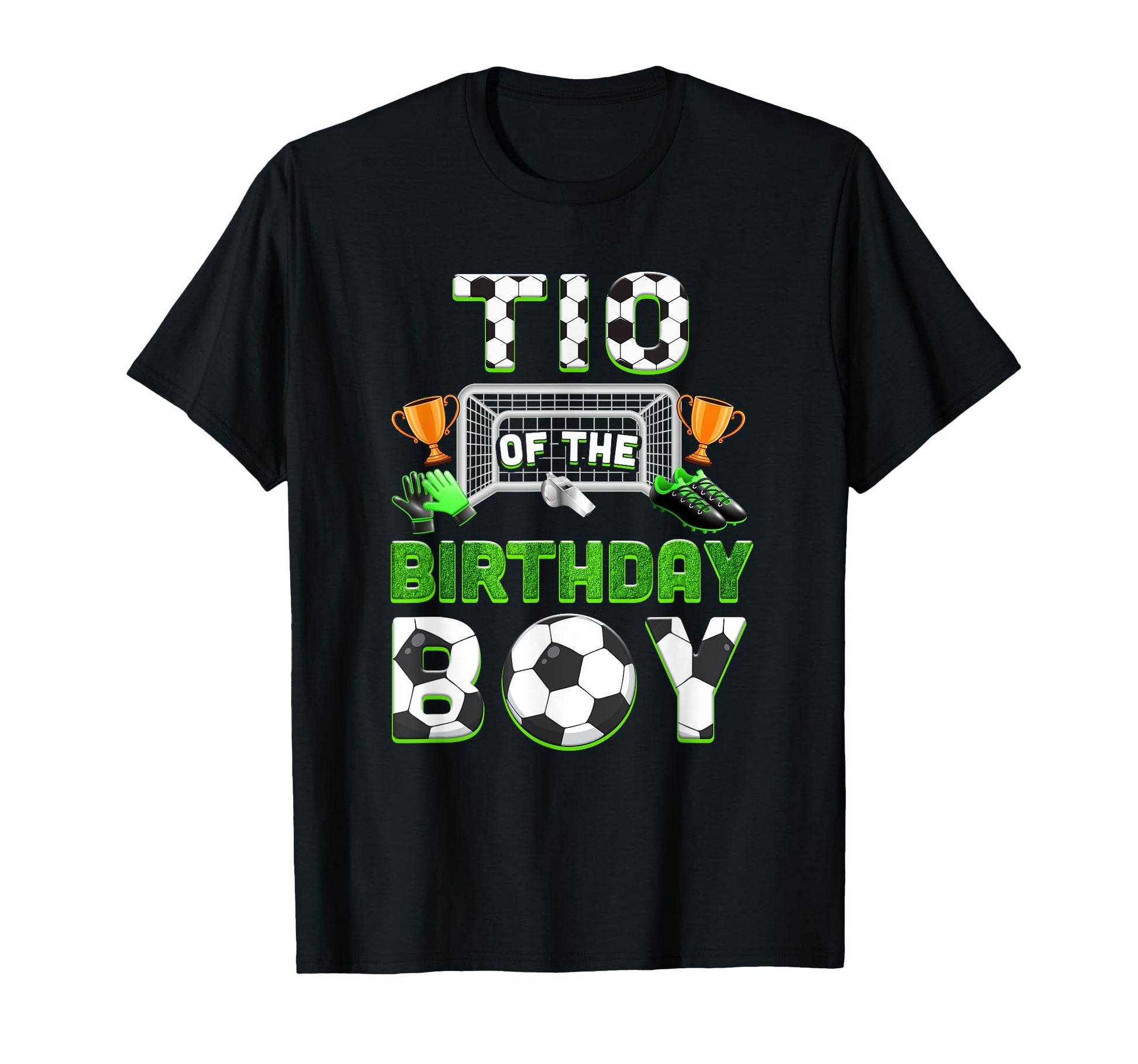 Tio Birthday Soccer Family Matching T-Shirt - Minimalist Print Men Women - T-Shirt, Sweatshirt, Hoodie