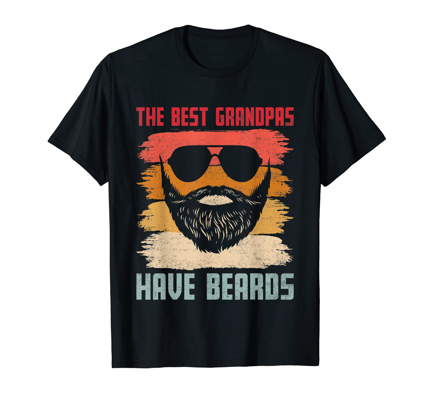 Mens Best Grandpas Have Beards Beard T-Shirt - Unique Graphic for Adults - T-Shirt, Sweatshirt, Hoodie