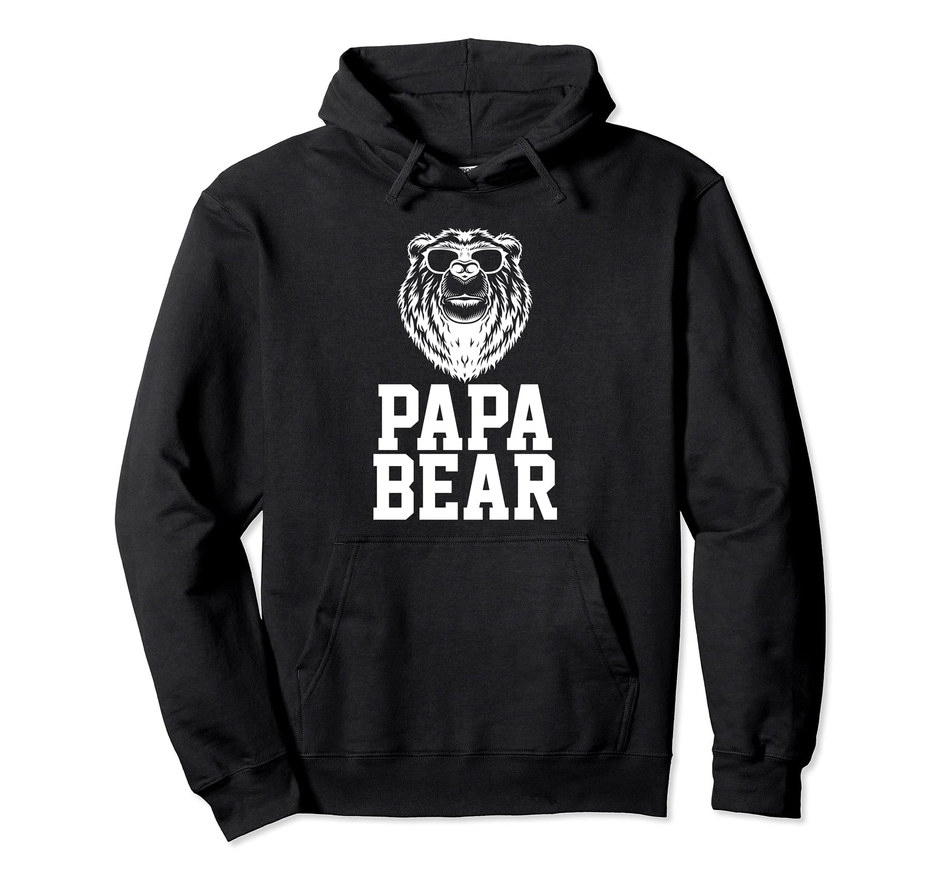Papa Father Bear Best Dad Fathers Day Hoodie - Aesthetic Graphic Men Women - T-Shirt, Sweatshirt, Hoodie