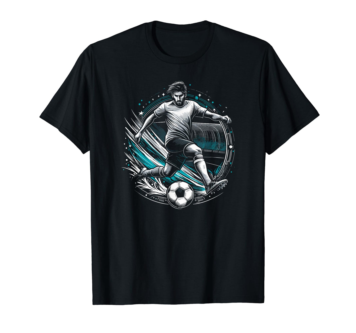 Soccer Player T-Shirt - Novelty Apparel Men Women - T-Shirt, Sweatshirt, Hoodie