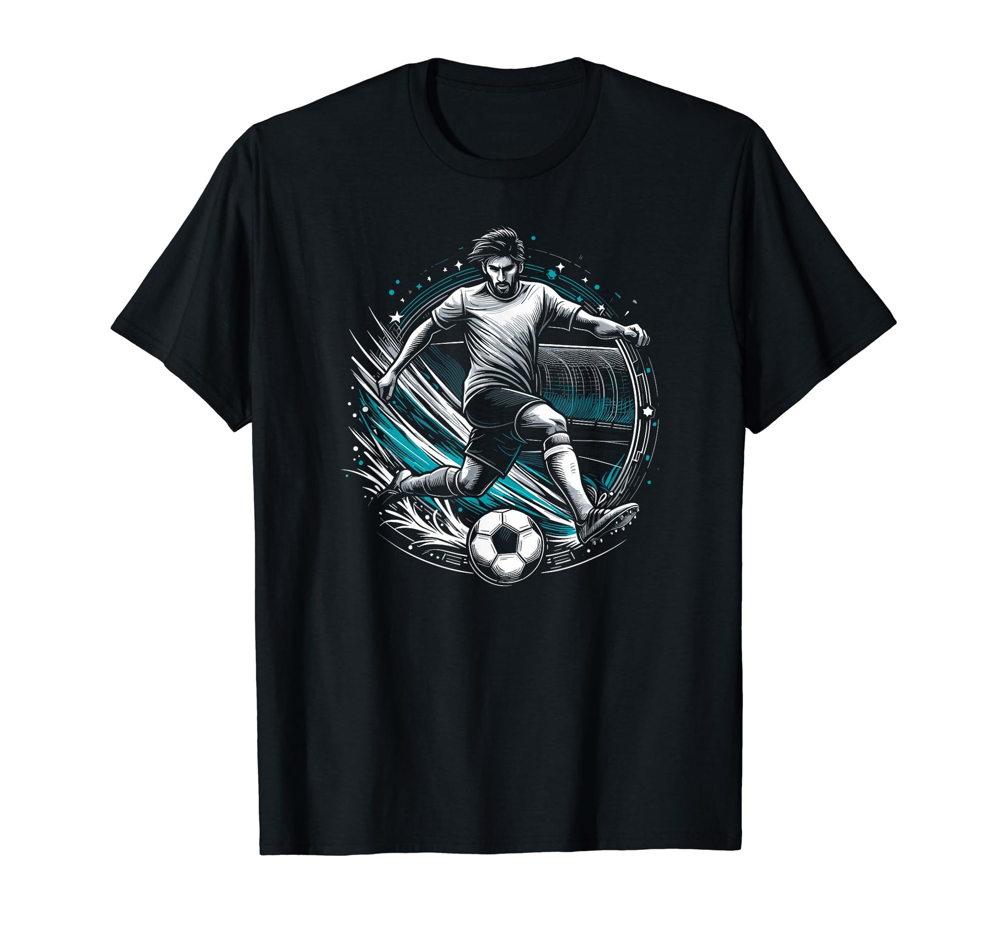 Soccer Player T-Shirt - Novelty Apparel Men Women - T-Shirt, Sweatshirt, Hoodie