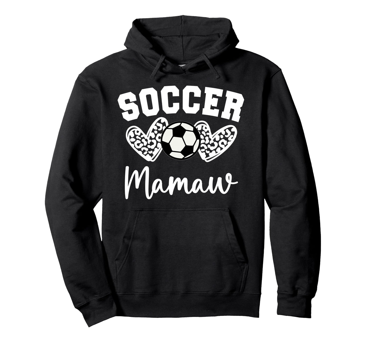 Soccer Mamaw Matching Family Soccer Hoodie - Unique Graphic for Adults - T-Shirt, Sweatshirt, Hoodie