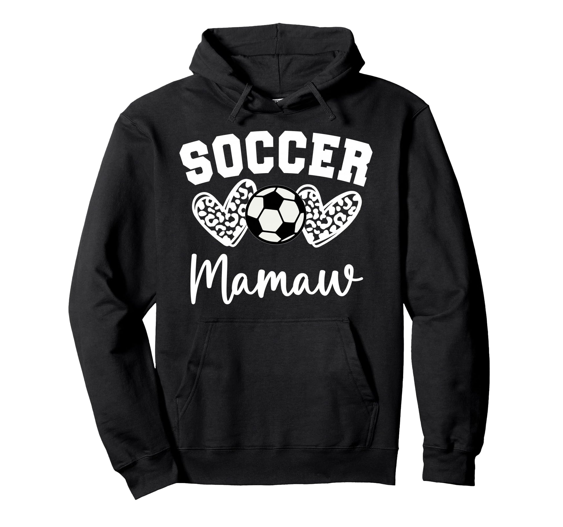 Soccer Mamaw Matching Family Soccer Hoodie - Unique Graphic for Adults - T-Shirt, Sweatshirt, Hoodie