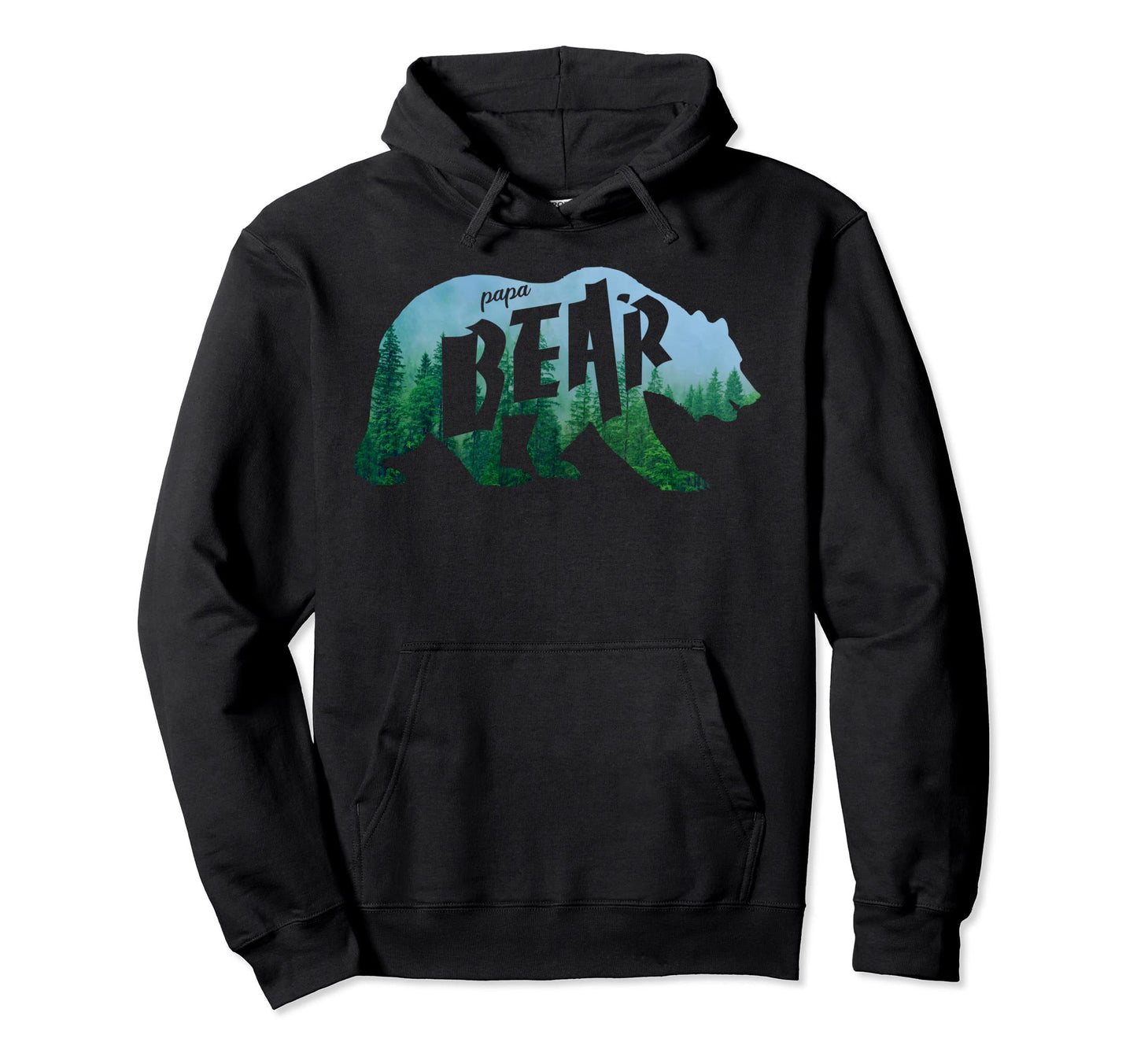 Papa Bear Shirts Camping Hiking Shirts Dad Hoodie - Novelty Apparel Unisex - T-Shirt, Sweatshirt, Hoodie