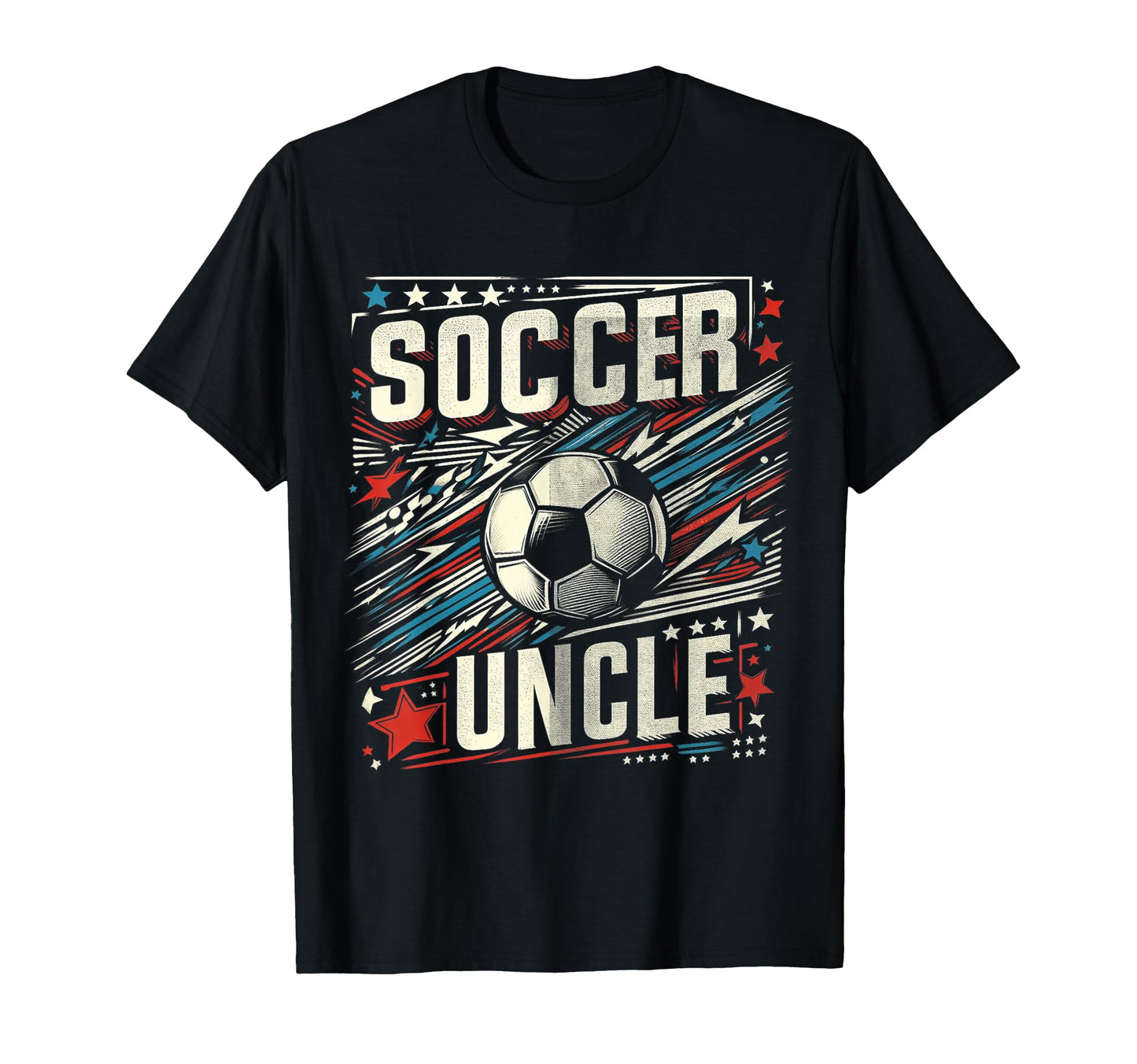 Soccer Uncle Football Lover Gifts T-Shirt - Minimalist Print for Adults - T-Shirt, Sweatshirt, Hoodie