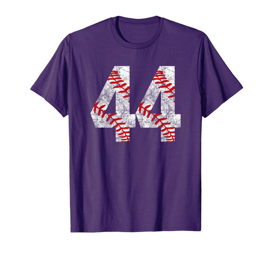 Baseball Mom 44 Jersey Baseball Favorite T-Shirt - Trendy Graphic Unisex - T-Shirt, Sweatshirt, Hoodie