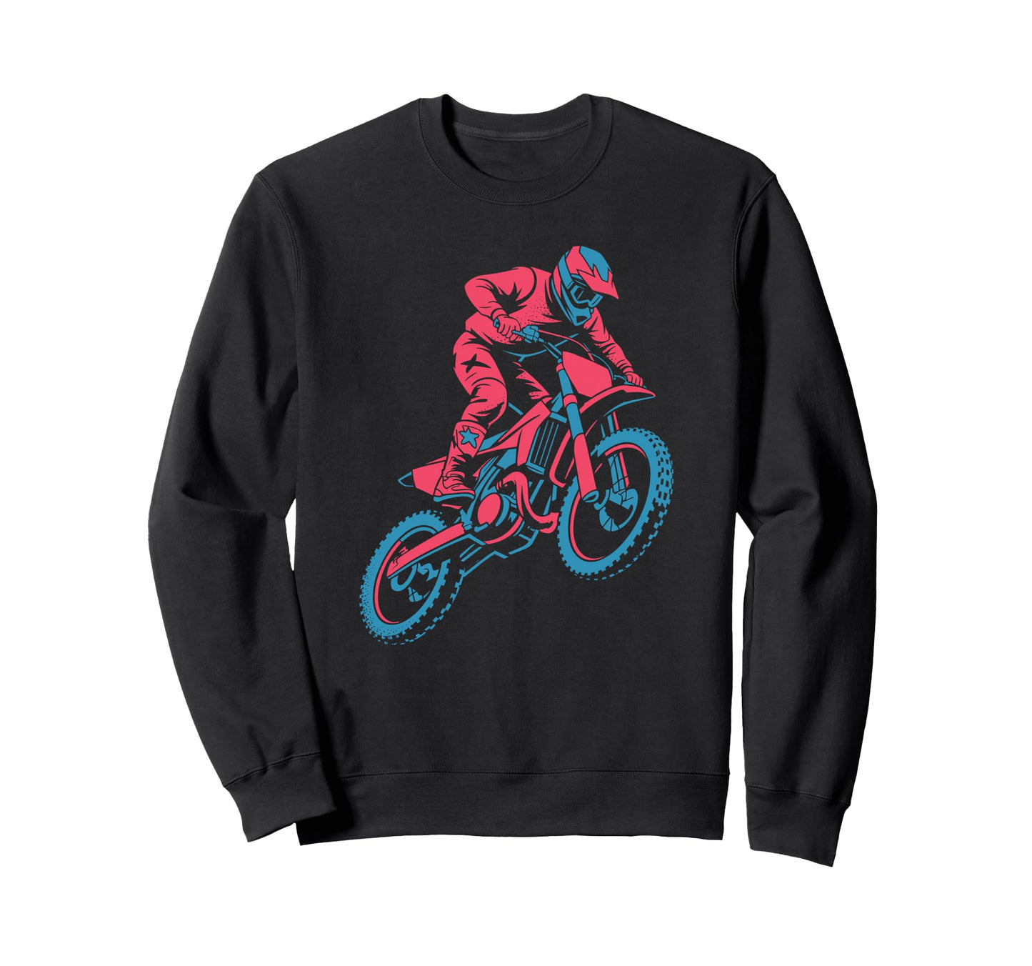 Funny Off Road Motorcycle Rider Loves Sweatshirt - Trendy Graphic Unisex - T-Shirt, Sweatshirt, Hoodie
