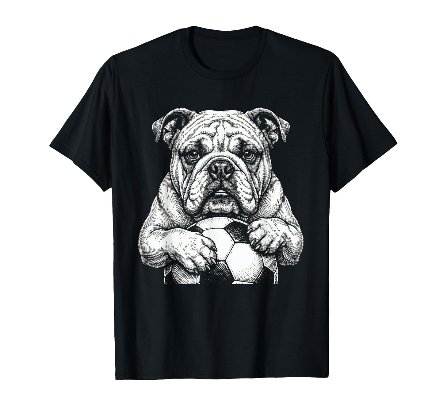 Ball Mascot Black And White T-Shirt - Casual Everyday Wear for Adults - T-Shirt, Sweatshirt, Hoodie