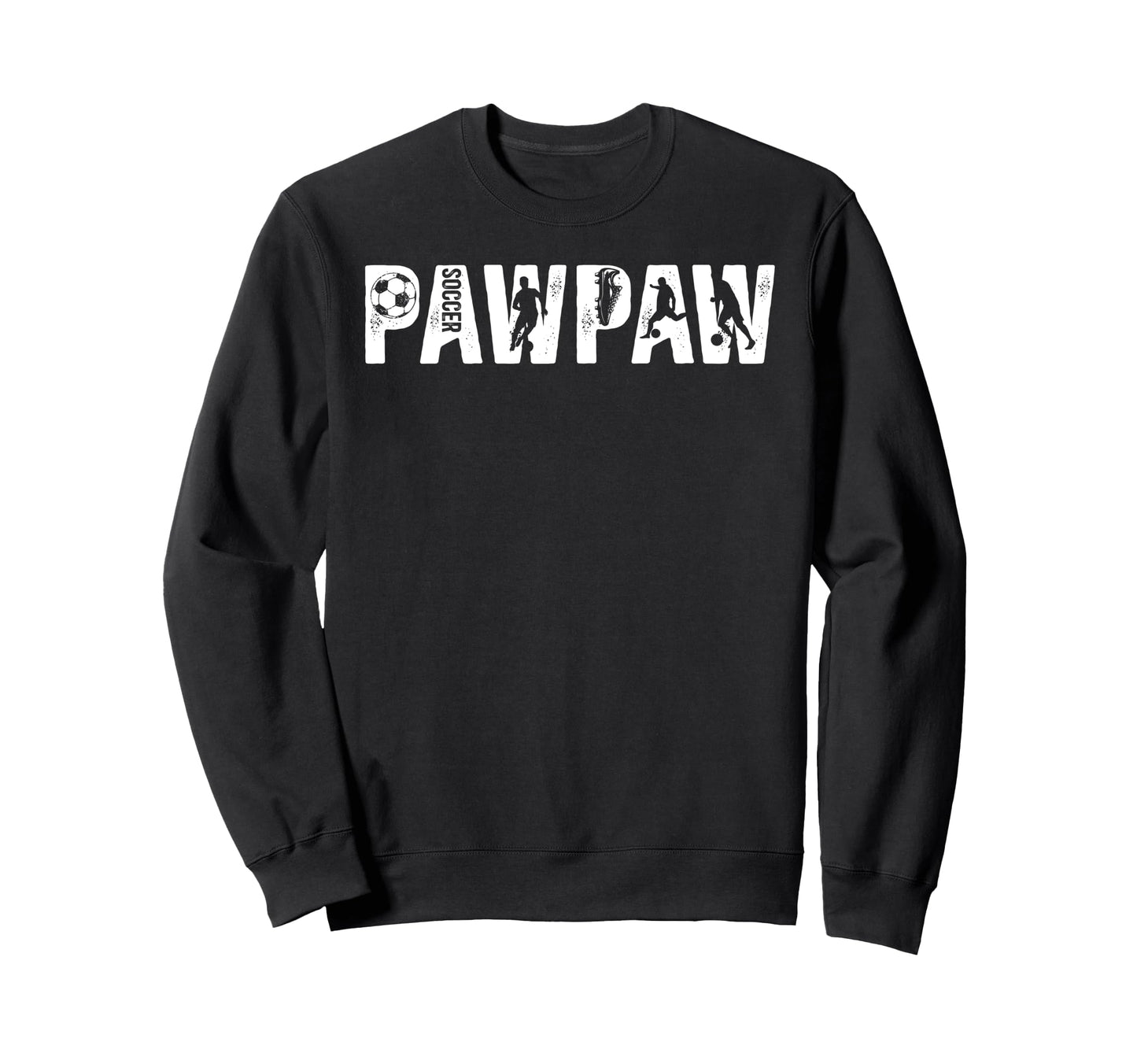 Soccer Pawpaw Grandpa Pawpaw Sweatshirt - Minimalist Print for Adults - T-Shirt, Sweatshirt, Hoodie