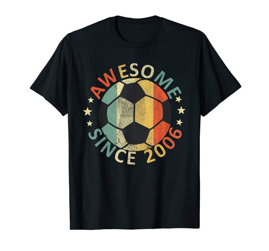 17Th Birthday 17 Year Old Awesome Since T-Shirt - Custom Art Print Unisex - T-Shirt, Sweatshirt, Hoodie