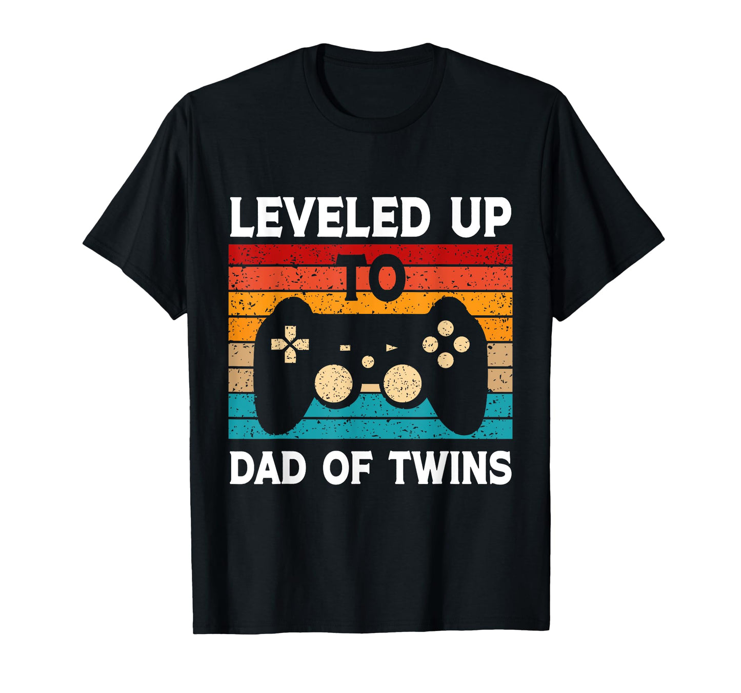 Funny Fathers Day Novelty Gamer Twins Dad T-Shirt - Novelty Apparel Unisex - T-Shirt, Sweatshirt, Hoodie