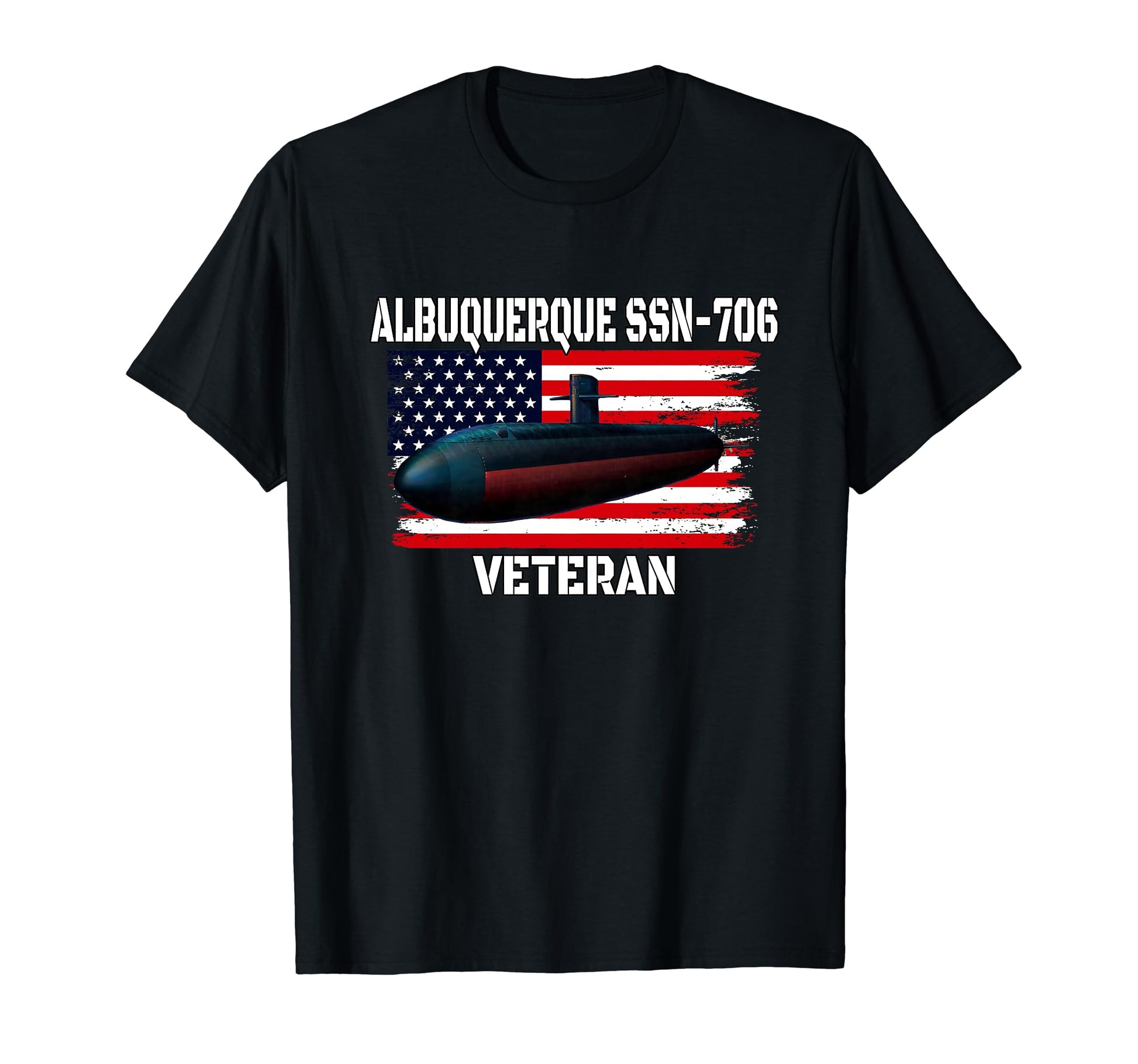 Submarine Uss Albuquerque Ssn T-Shirt - Casual Everyday Wear for Adults - T-Shirt, Sweatshirt, Hoodie