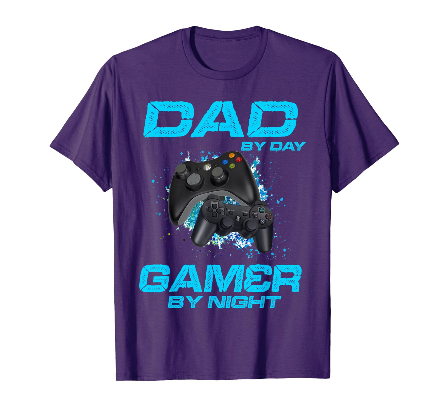 Gaming Father Video Games Dad Day Gamer T-Shirt - Custom Art Print Unisex - T-Shirt, Sweatshirt, Hoodie