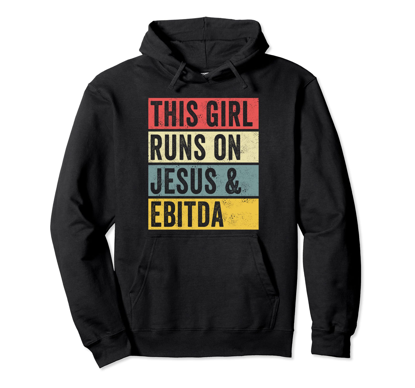 Funny Ebitda Jesus Dogs And Ebitda Hoodie - Graphic Print Men Women - T-Shirt, Sweatshirt, Hoodie