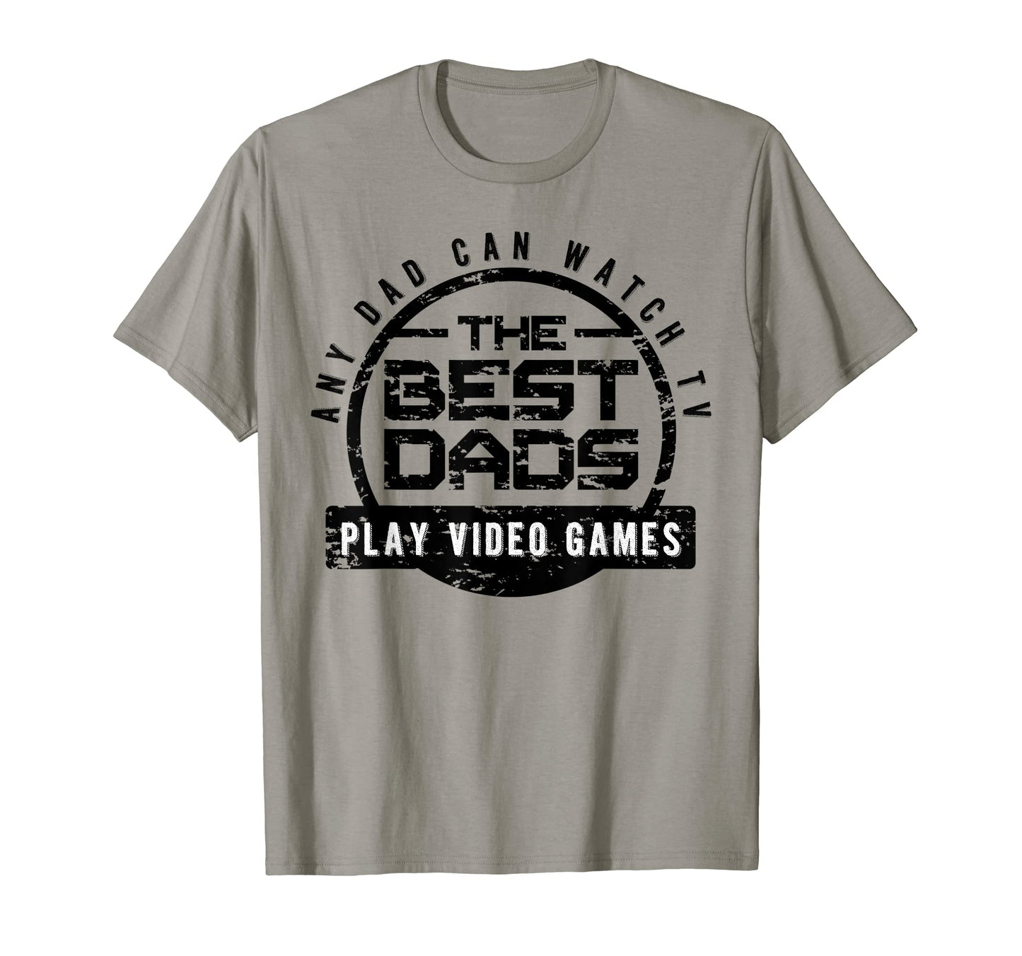Gamer Dad Best Dads Play Video Games T-Shirt - Minimalist Print Men Women - T-Shirt, Sweatshirt, Hoodie