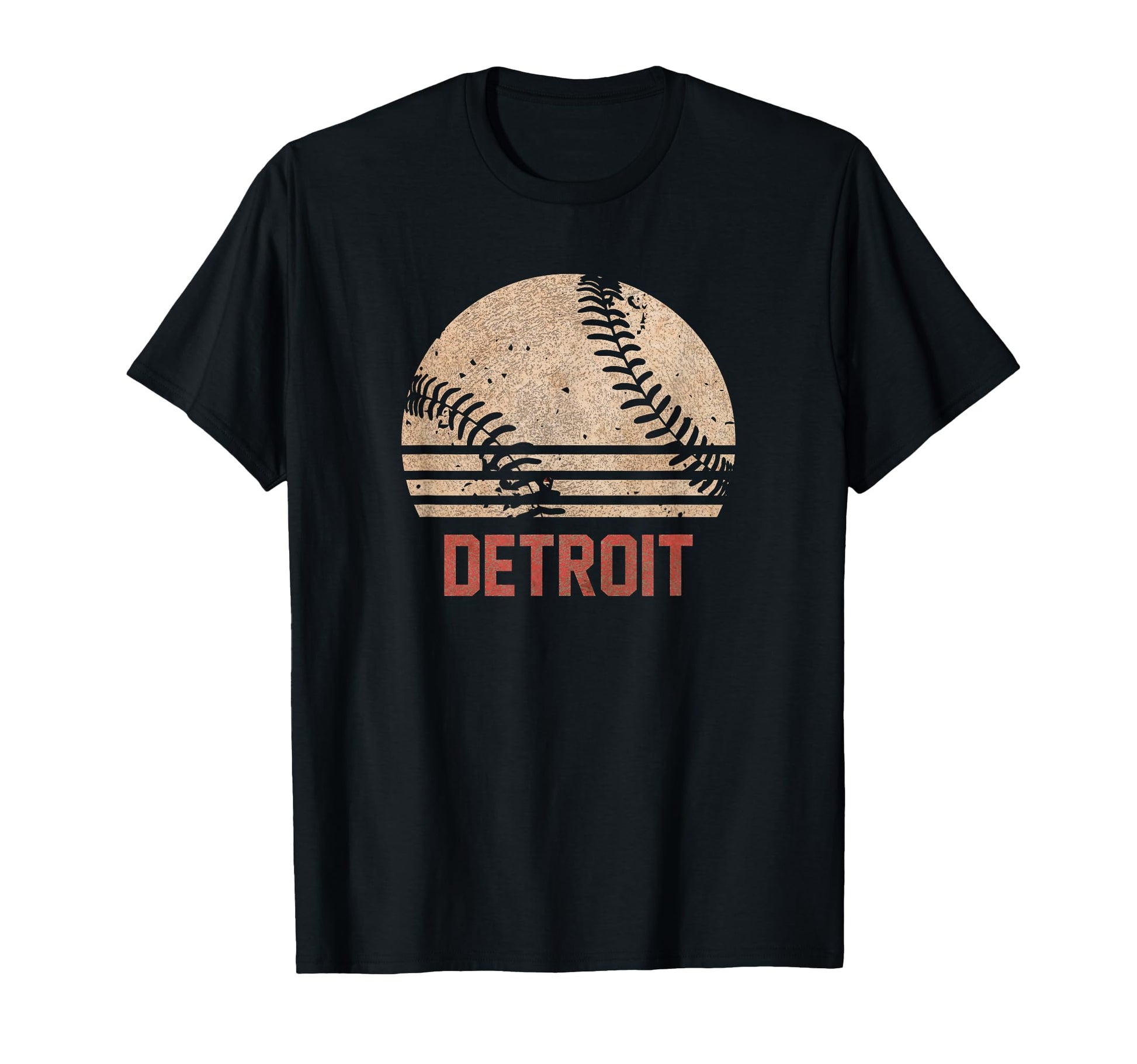 Baseball Detroit Softball Gift T-Shirt - Novelty Apparel Men Women - T-Shirt, Sweatshirt, Hoodie