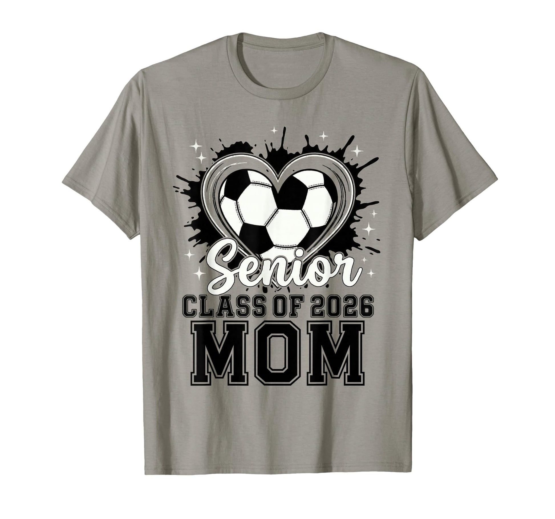 Senior Mom Class 2026 Soccer Drip T-Shirt - Casual Everyday Wear Unisex - T-Shirt, Sweatshirt, Hoodie